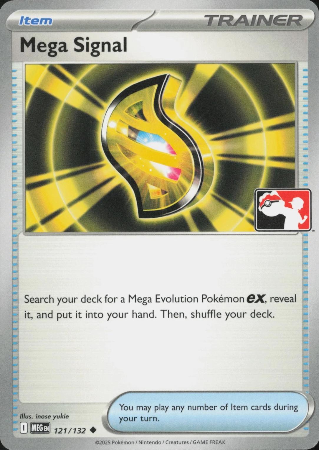 Mega Evolution Mega Signal [Prize-Pack] Pokémon card